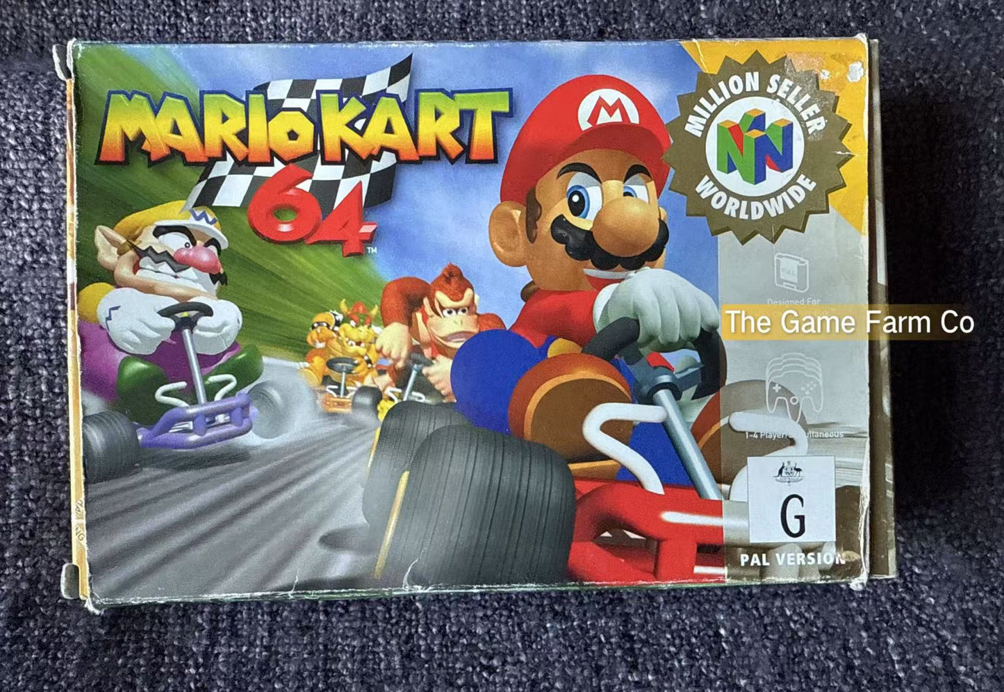 Mario Kart Game Boxed - Nintendo 64 / N64 - Pal Version