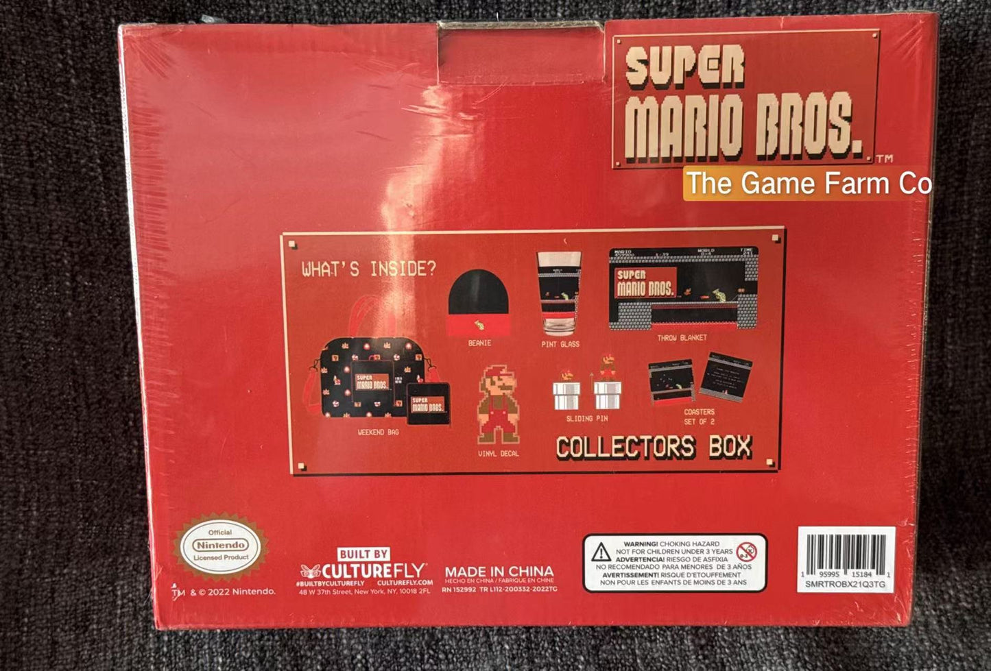 Nintendo - Brand New Super Mario Retro Collector's Box