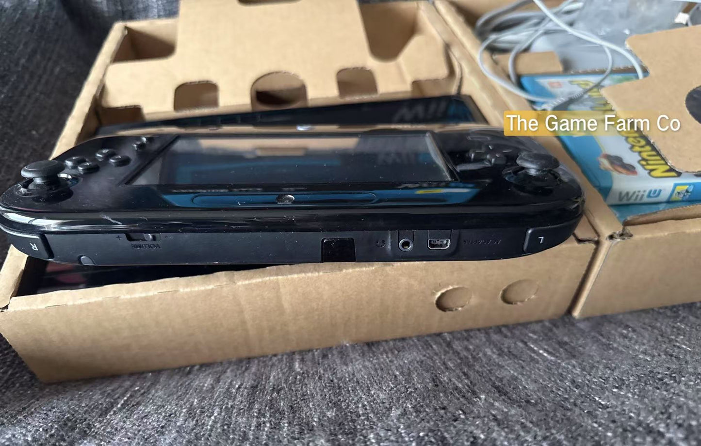 Nintendo Wii U Console Black Premium Pack 32GB Boxed Nintendo Land Bundle In Box