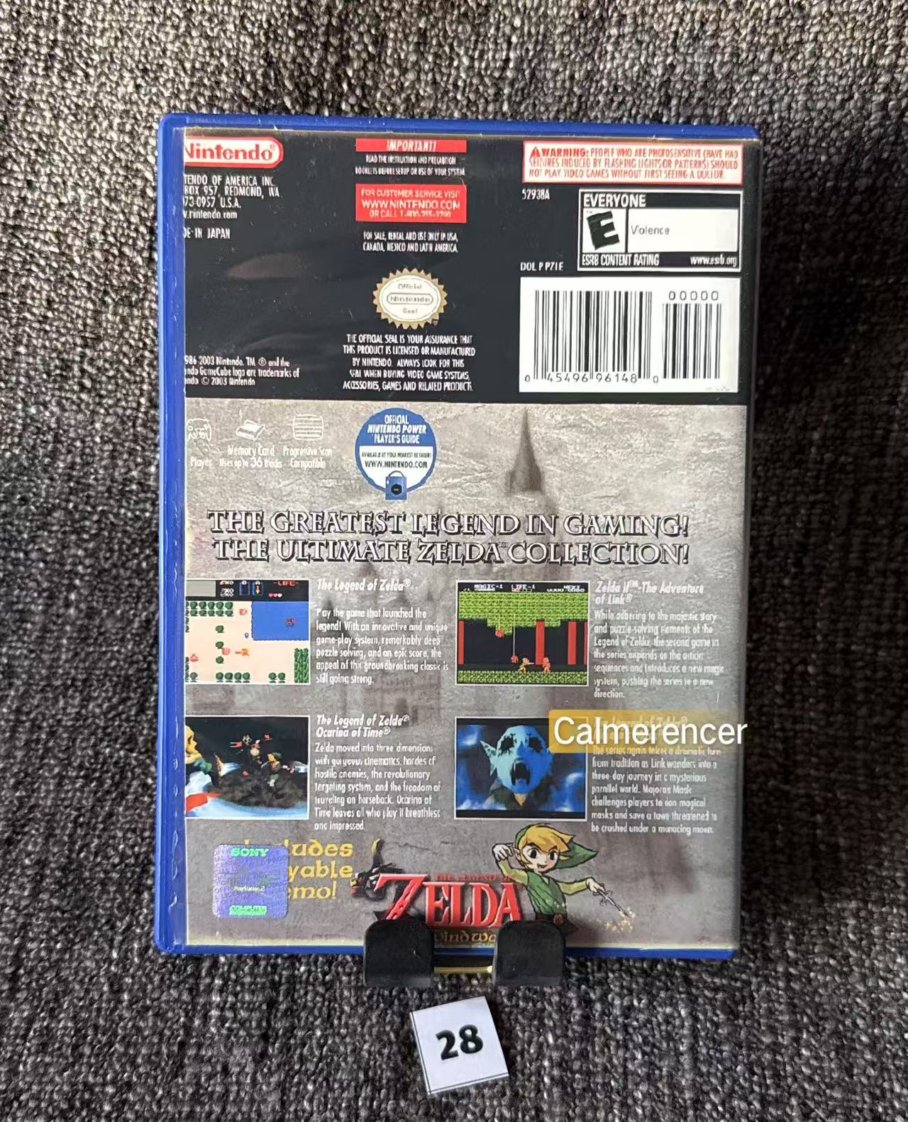 The Legend Of Zelda Collectors Edition Disk - Nintendo Gamecube - Pal Version