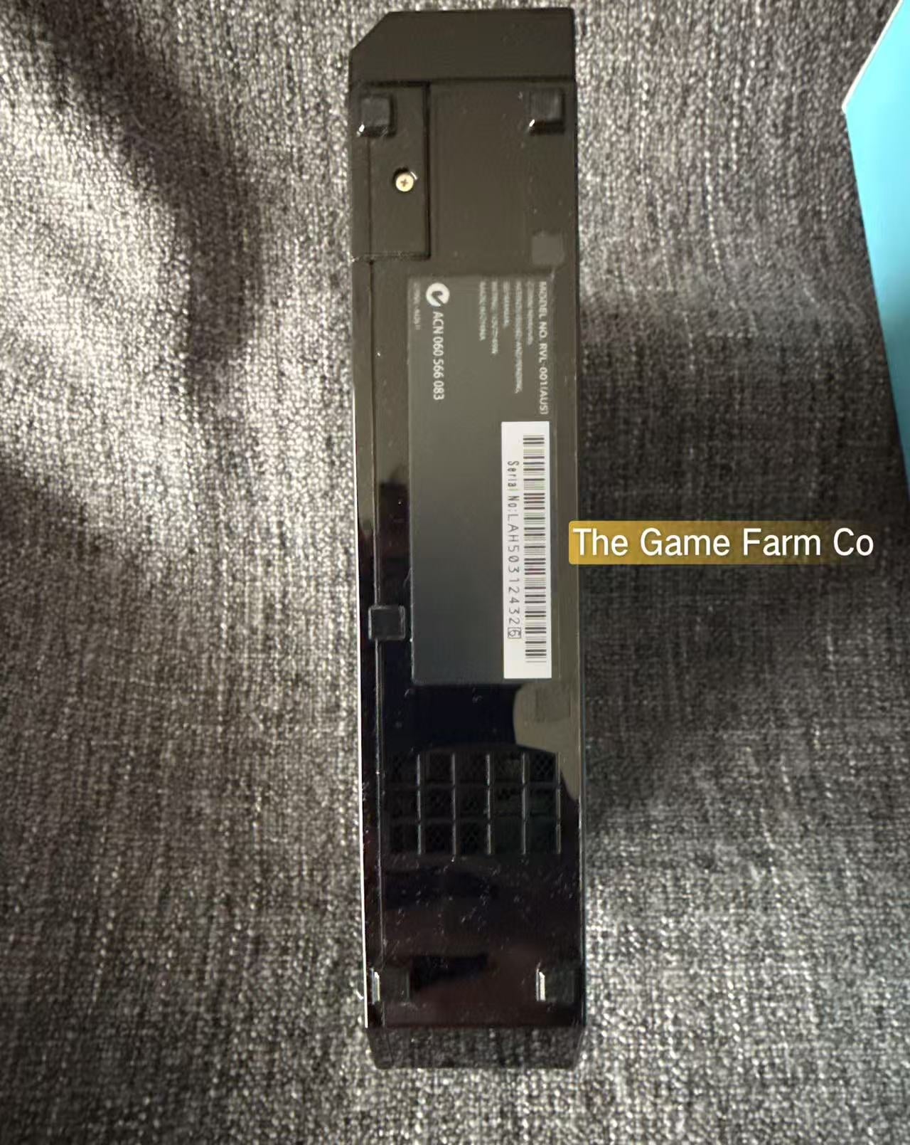 Black Nintendo Wii Mario Kart Bundle Edition - Pal Australian in Excellent condition