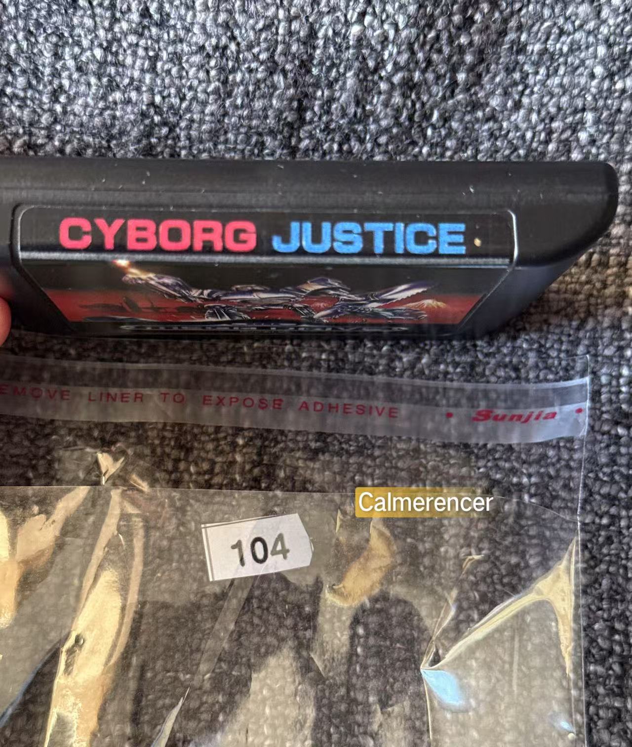 Cyborg Justice - Game (No case) - Sega Mega Drive