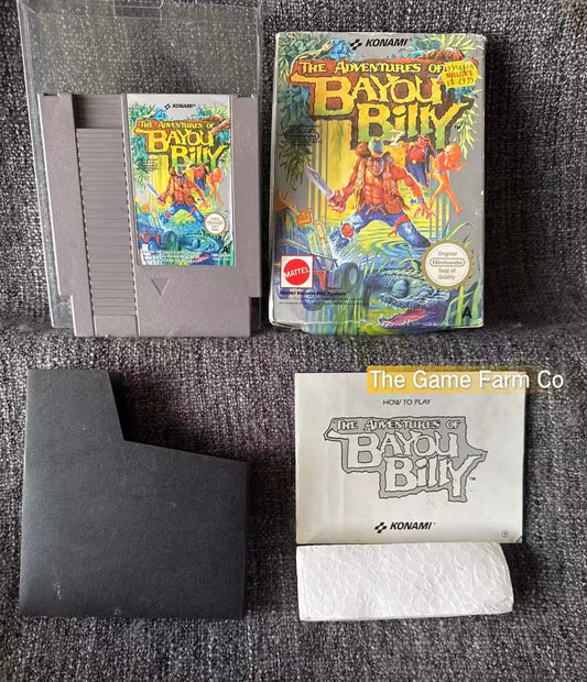The Adventures Of Bayou Billy Boxed Game - Nes - Nintendo / Entertainment System - Pal Version