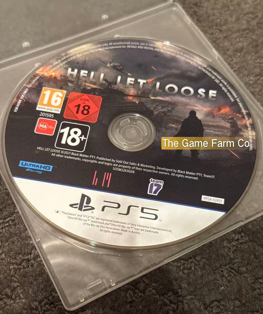 Hell Let Loose - Loose Game - Sony Playstation 5 - Pal Version