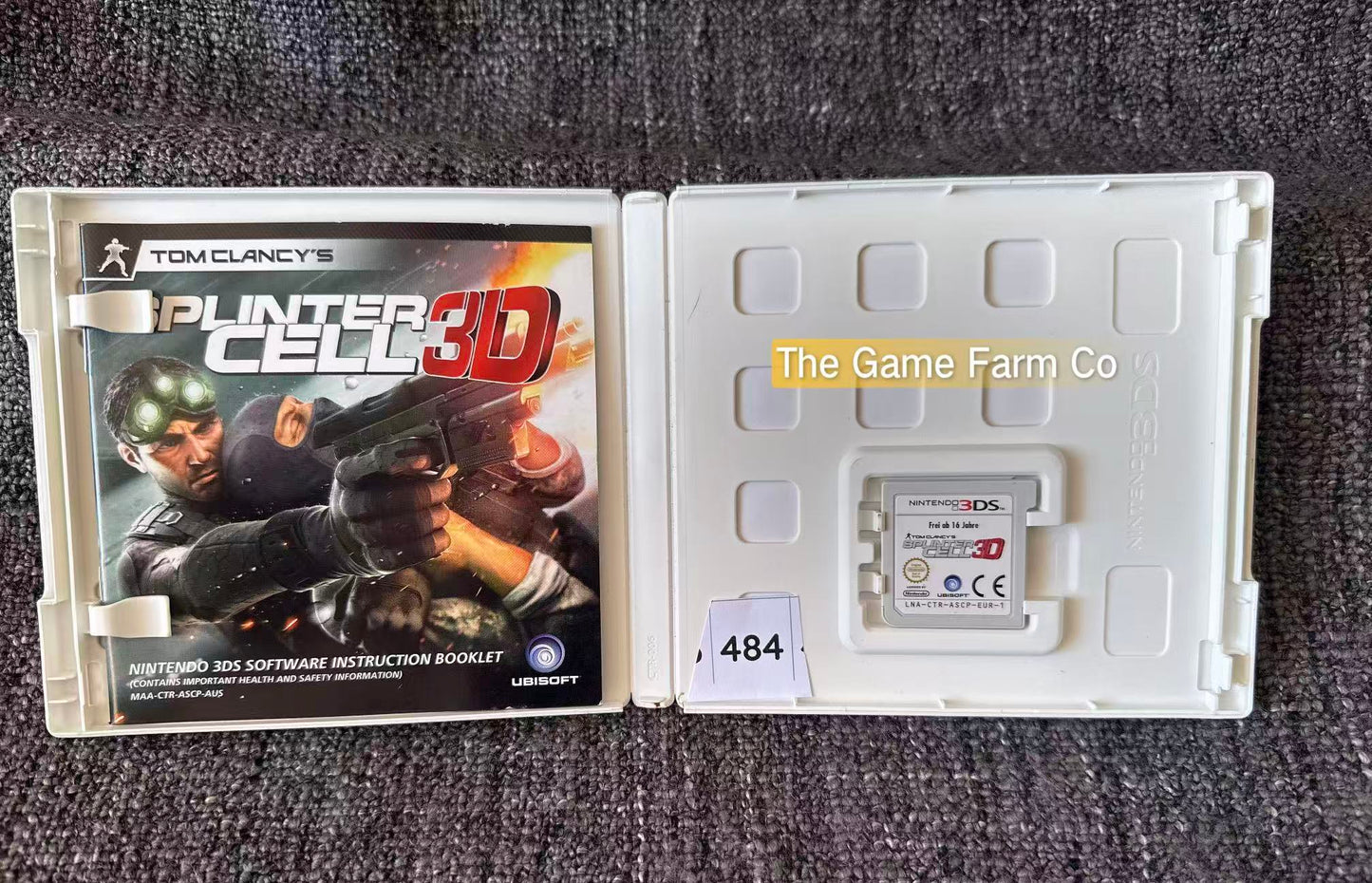 Tom Clancy's Splinter Cell 3D Nintendo 3DS Physical Game CIB PAL Tested Used