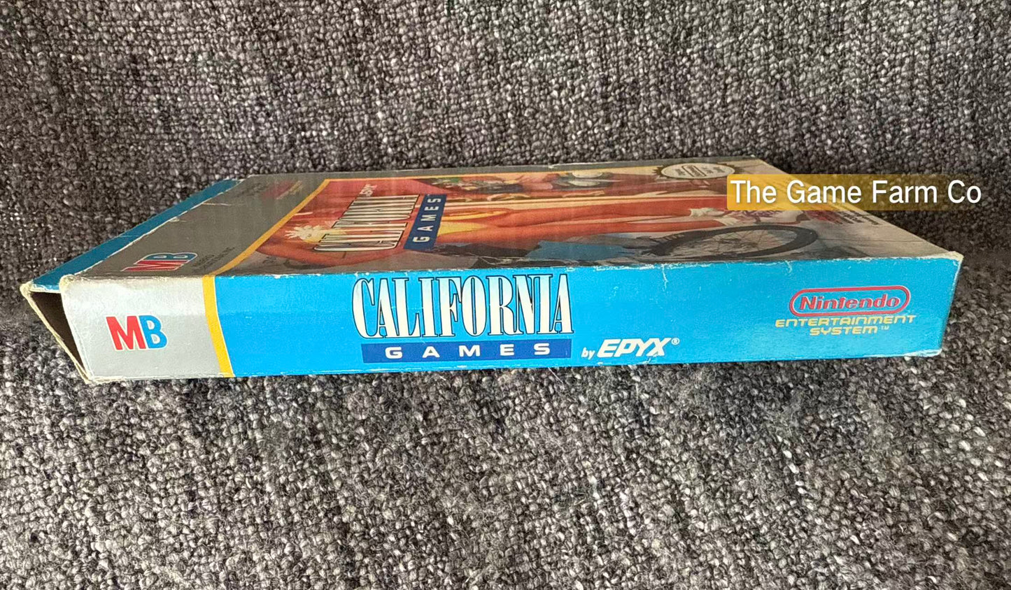 California Games Boxed Game - Nes - Nintendo / Entertainment System - Pal Version