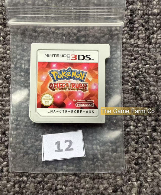 Pokemon Omega Ruby Game - No case Nintendo 3DS