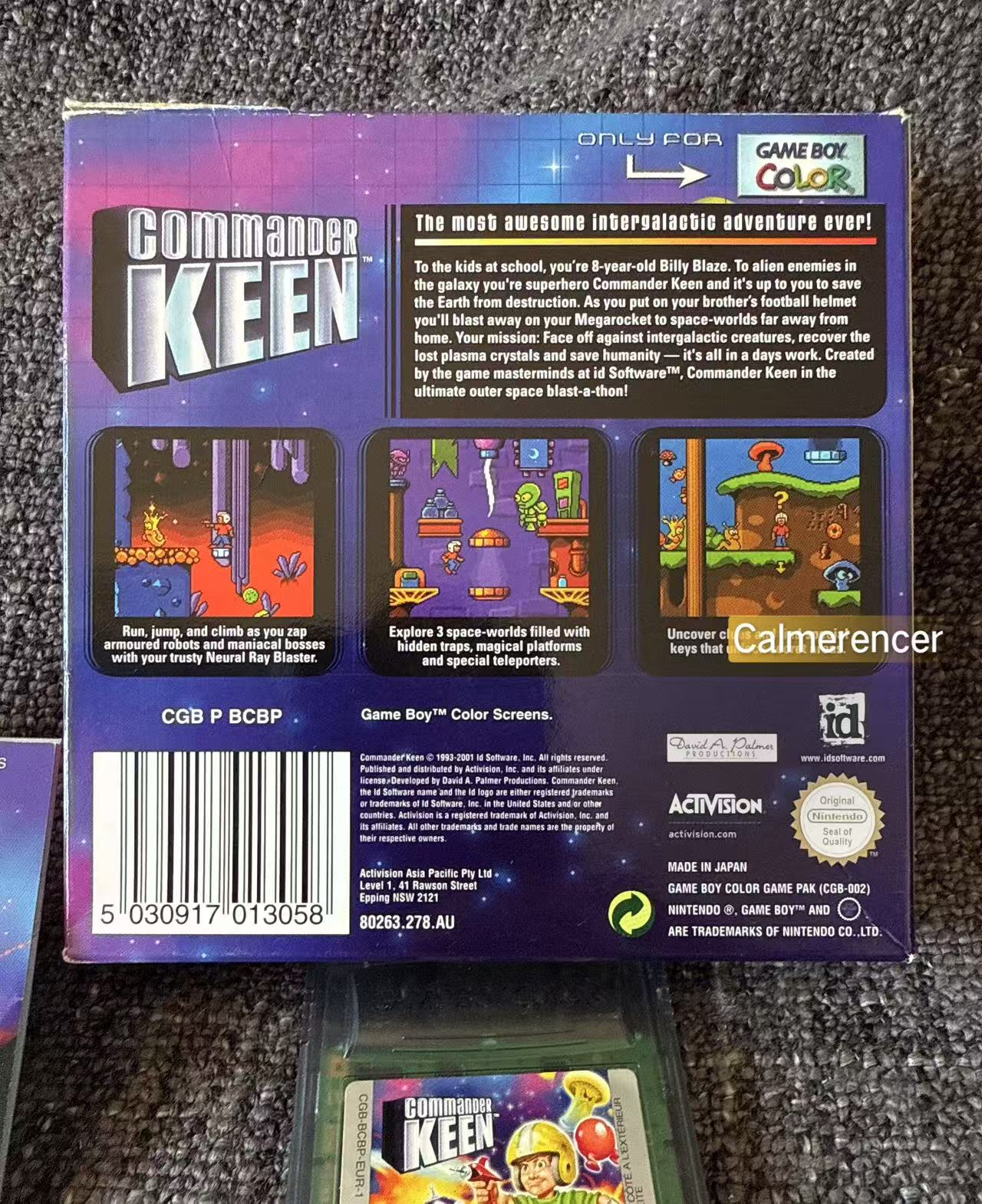 Commander Keen Boxed Game - Nintendo Gameboy Color