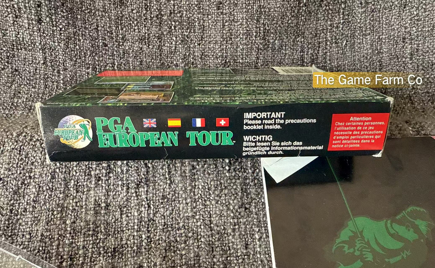 PGA European Tour - Super Nintendo (Snes) Game