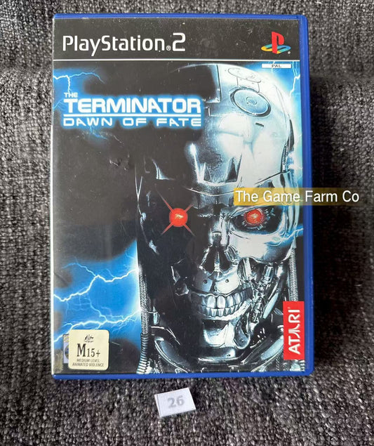 Terminator Dawn Of Fate Game- Sony PlayStation 2 (PS2)