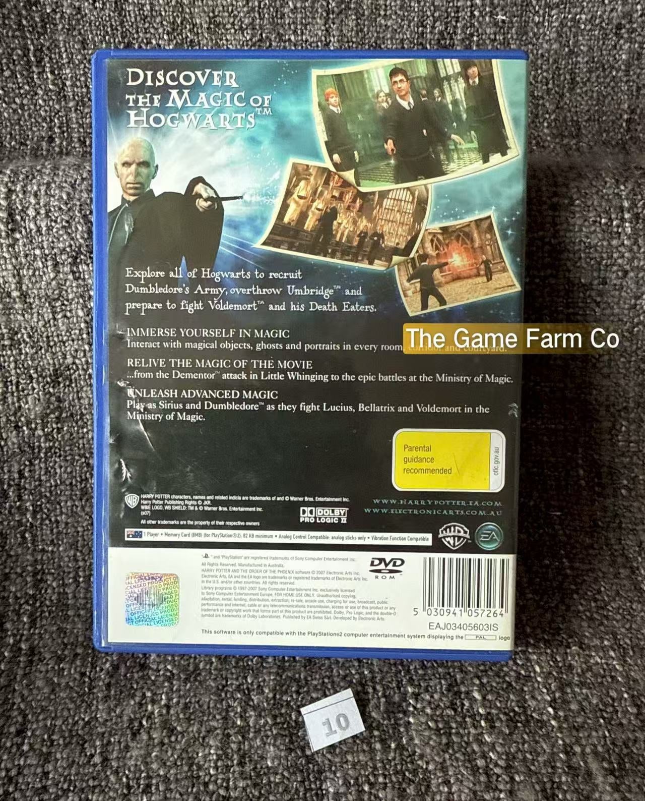 Harry Potter And The Order Of The Phoenix - no manual Game- Sony PlayStation 2 (PS2)