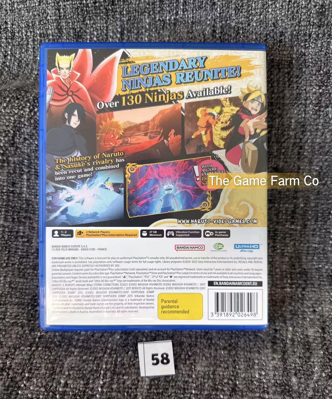 NARUTO X BORUTO Ultimate Ninja STORM CONNECTIONS - Brand New Game - Sony Playstation 5 - Pal Version
