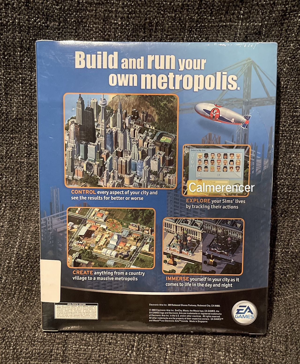 Sim City 4 Brand New & Sealed Game - PC - CD ROM - Big Box