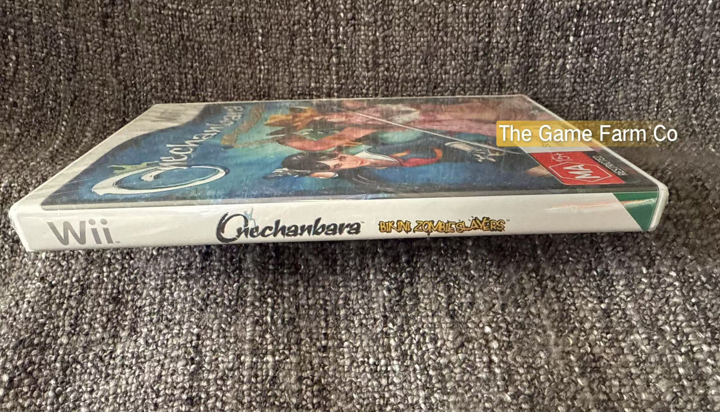 OneChanbara Bikini Zombie Slayers - Brand New & Sealed-  Nintendo Wii game