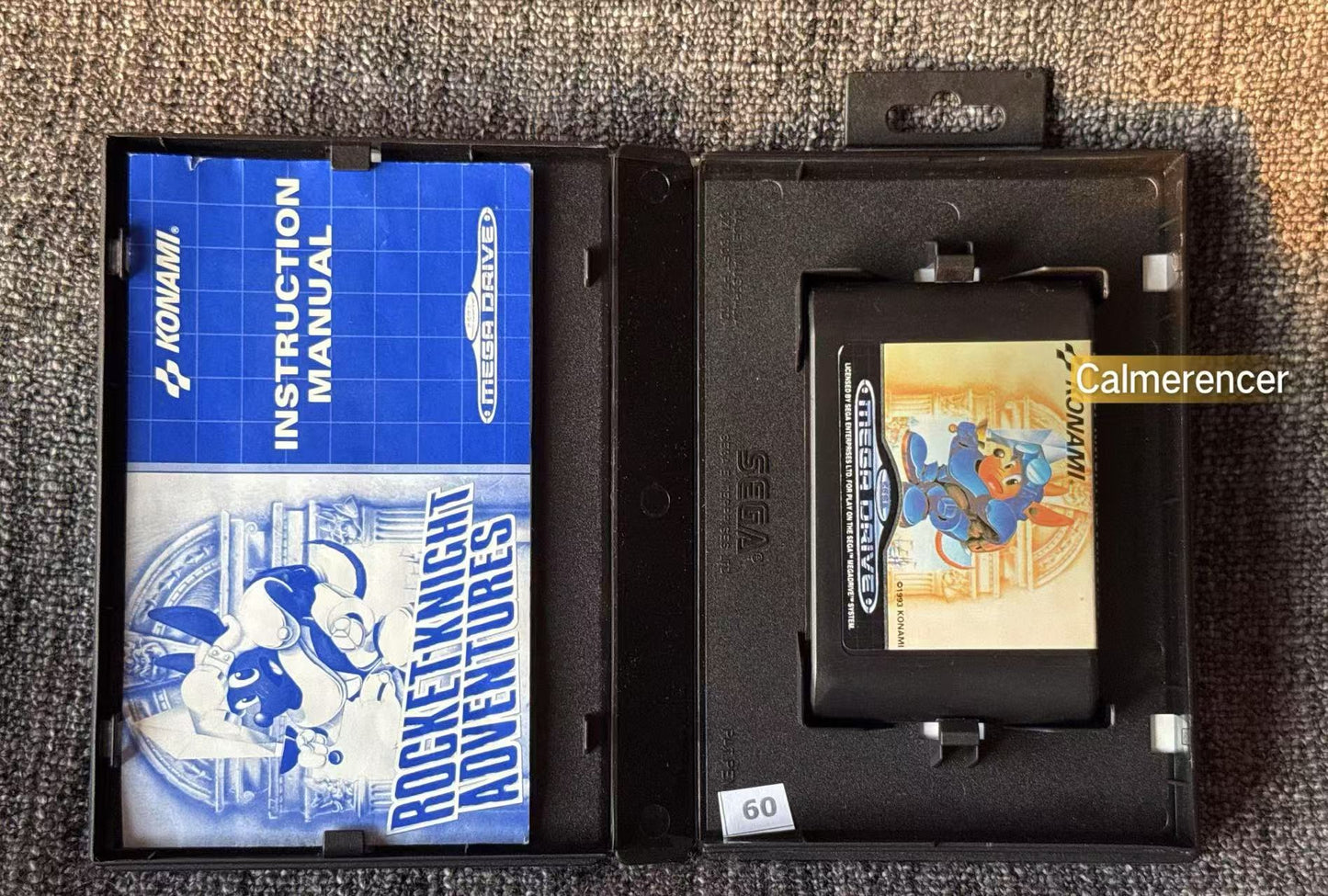 Rocket Knight Adventures Excellent condition - Game - Sega Mega Drive