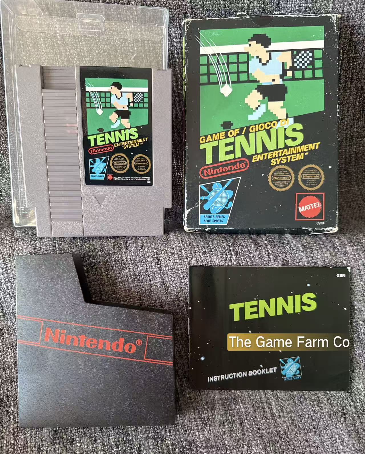 Tennis Boxed Game - Nes - Nintendo / Entertainment System - Pal Version