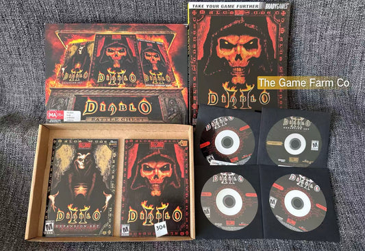Diablo II 2 PC Battle Chest In Excellent Condition - Computer - Big Box