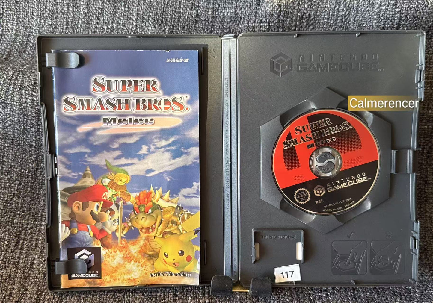 Super Smash Bros Melee Game - Nintendo Gamecube - Pal Version