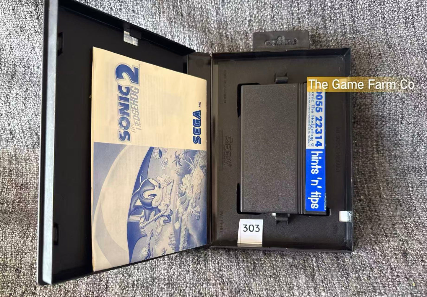 Sonic The Hedgehog 2 Game - Sega Master System