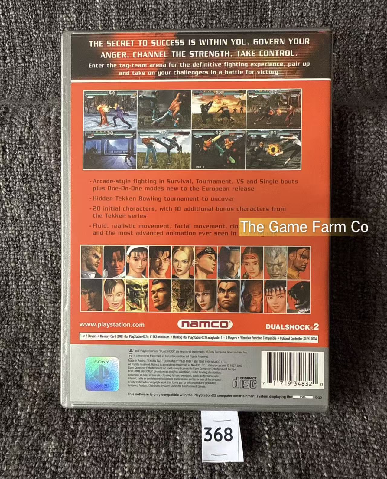 Tekken Tag Game In Mint Condition - Sony PlayStation 2 (PS2)