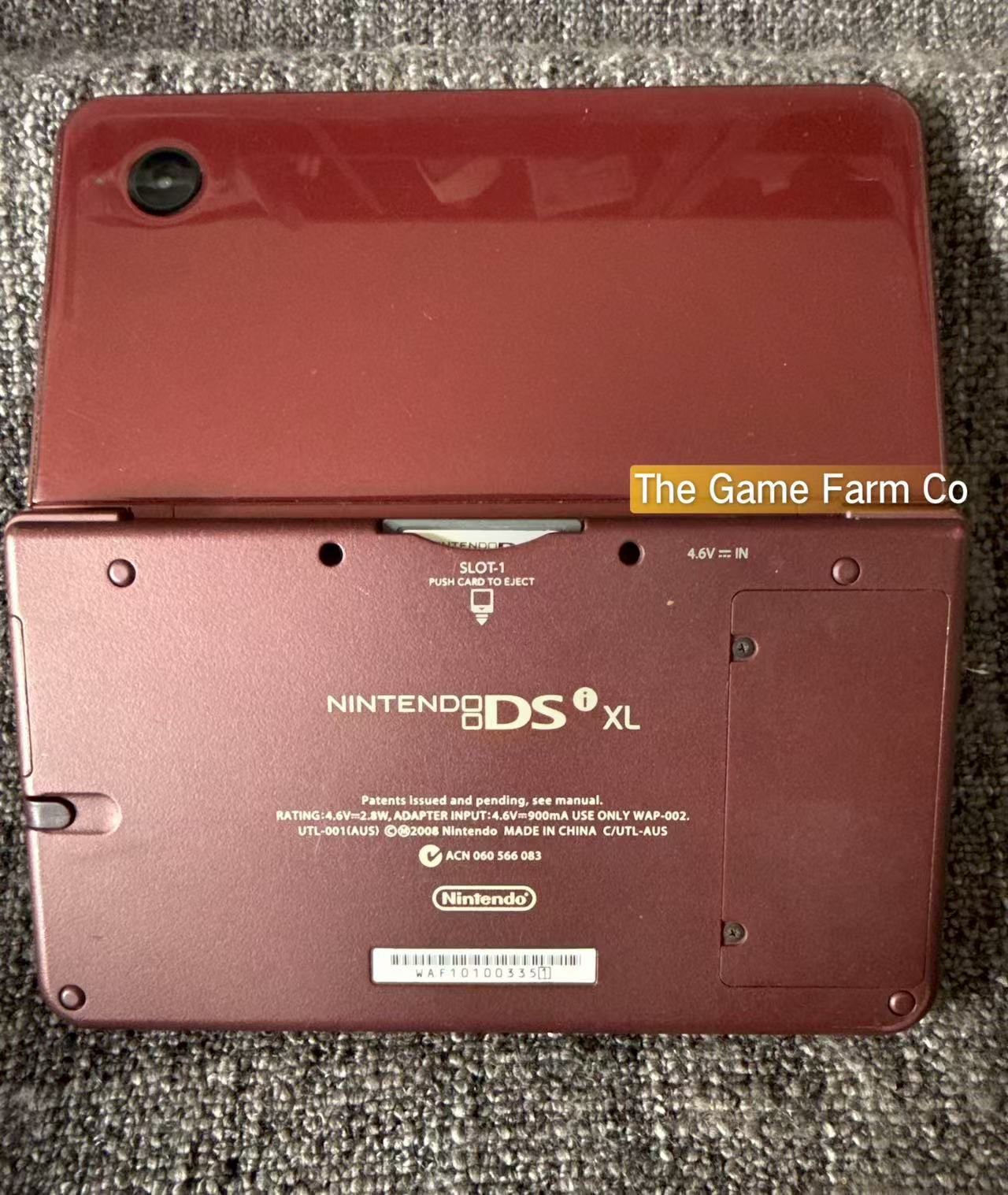 Nintendo DSi XL Burgundy Red Console boxed in overall great condition