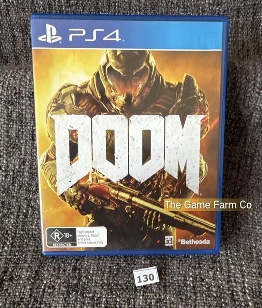 Doom Sony Playstation 4 (PS4) Game
