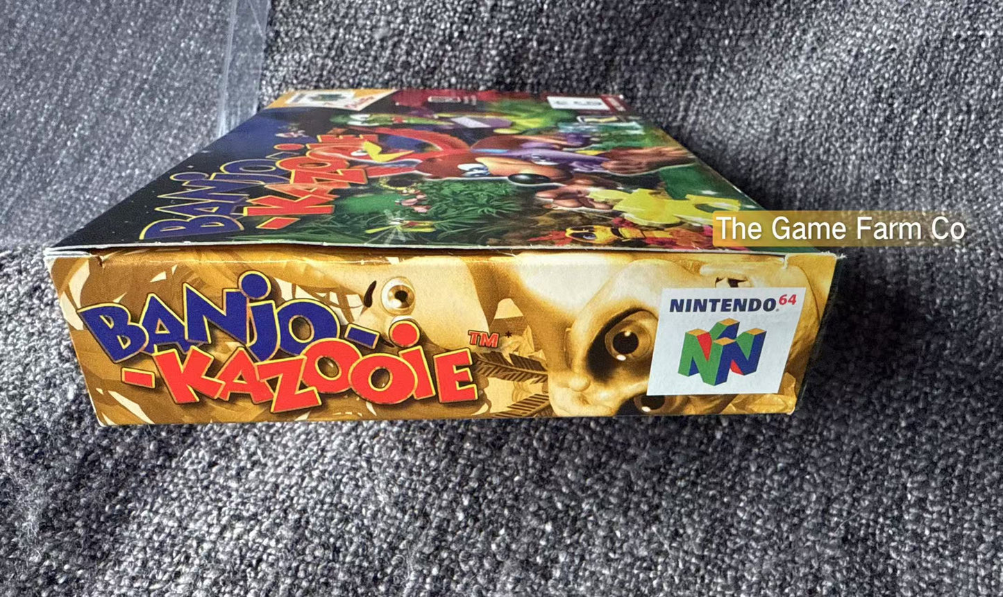 Banjo Kazooie Game Boxed - Nintendo 64 / N64 - Pal Version