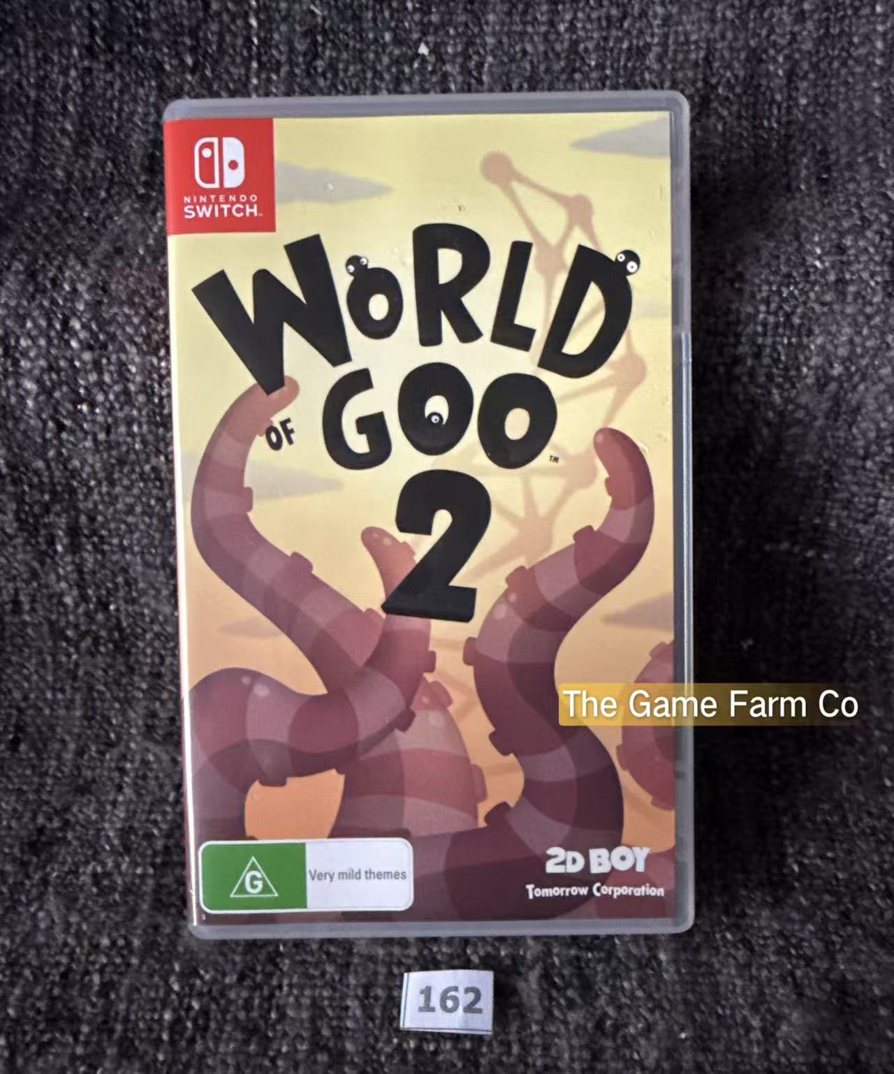 World of Goo 2 (Nintendo Switch, 2024) Physics Puzzle Game Used CIB PAL