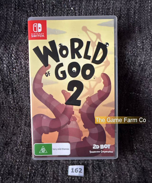 World of Goo 2 (Nintendo Switch, 2024) Physics Puzzle Game Used CIB PAL