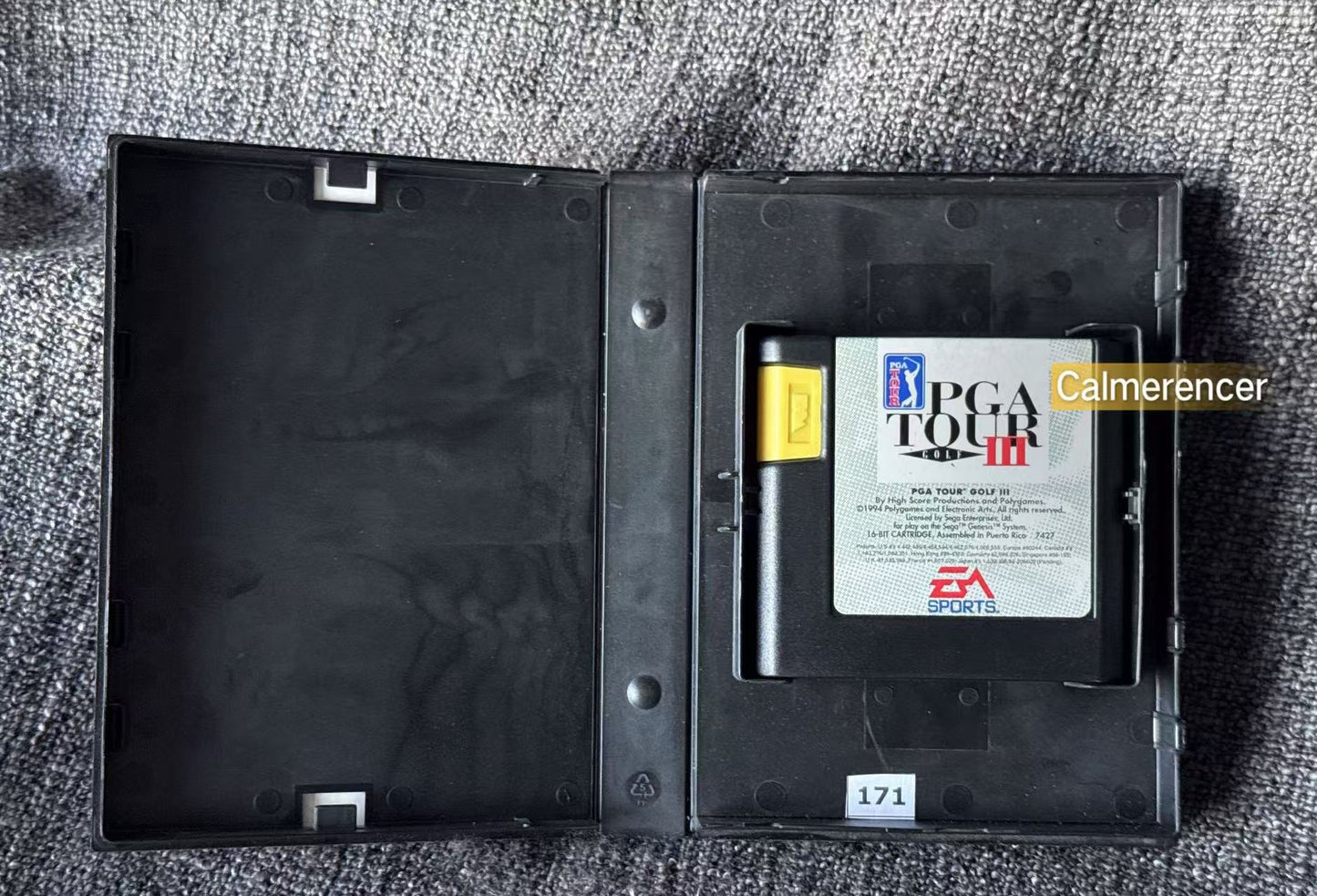 PGA Tour lll 3 - No manual -  Game - Sega Mega Drive