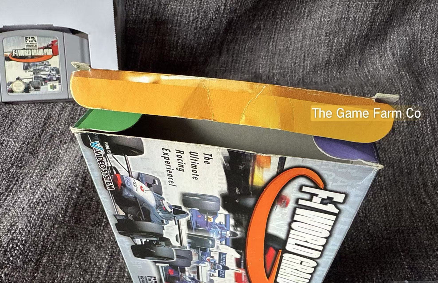 F-1 World Grand Prix Game Boxed - Nintendo 64 / N64 - Pal Version