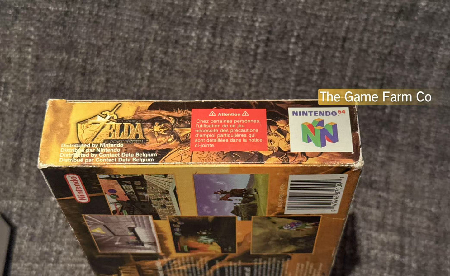 The Legend of Zelda Ocarina of Time Game Boxed - Nintendo 64 / N64 - Pal Version