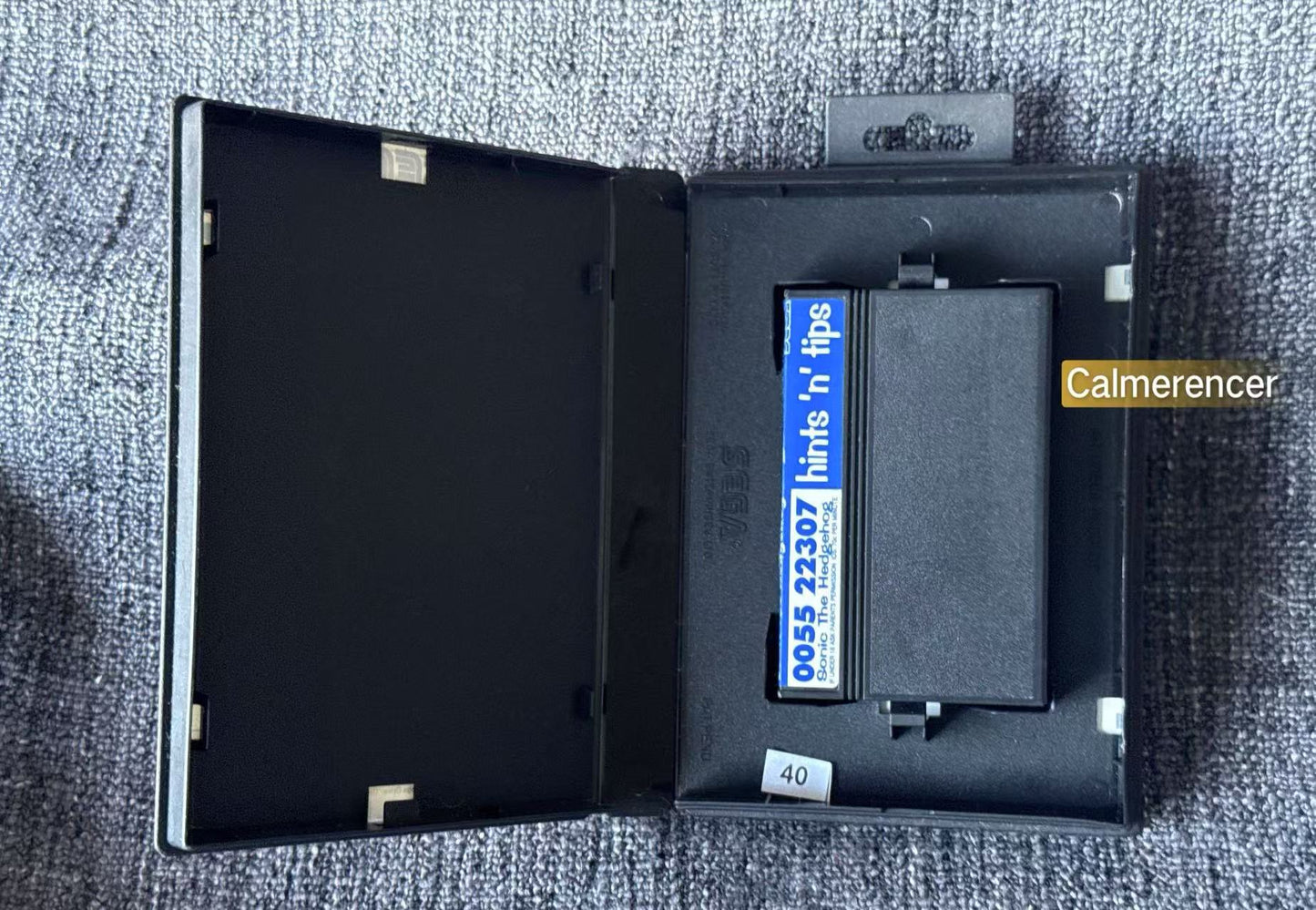 Sonic The Hedgehog Game - No manual - Sega Master System