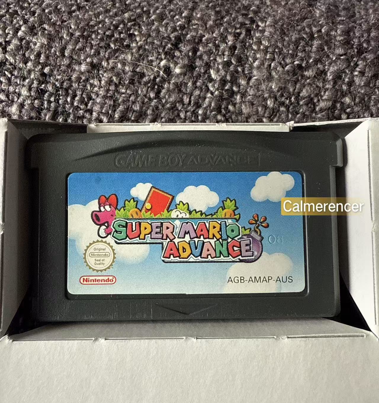Super Mario Advance Boxed Game -Nintendo Gameboy Advance GBA - Pal Version