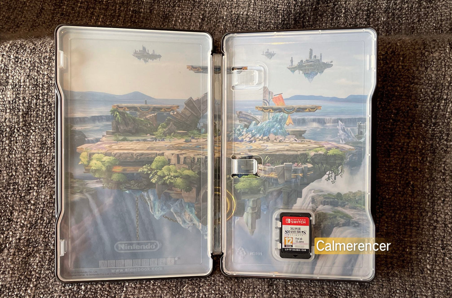 Super Smash Bros Ultimate Limited Edition Steel Case and Controller Game - Nintendo Switch