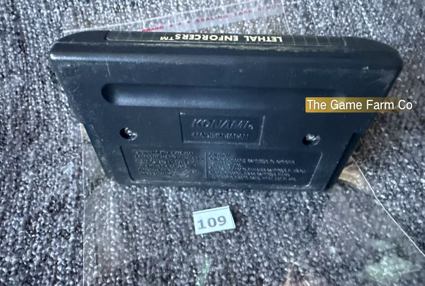 Leathal Enforces - Game (No case) - Sega Mega Drive