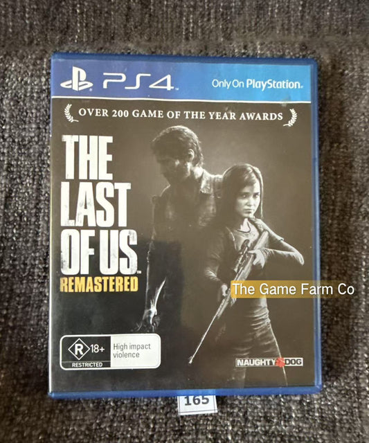 The Last Of Us Remastered Sony Playstation 4 (PS4) Game