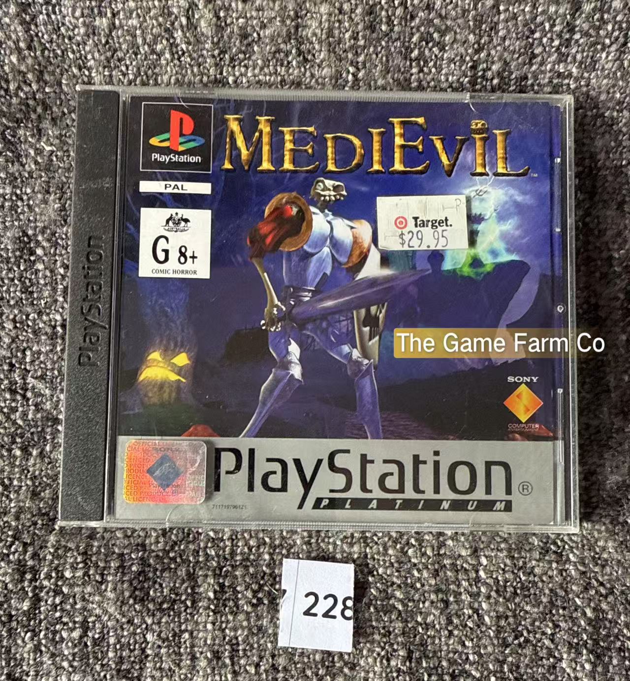 Medievil - Sony Playstation One (PS1) Game