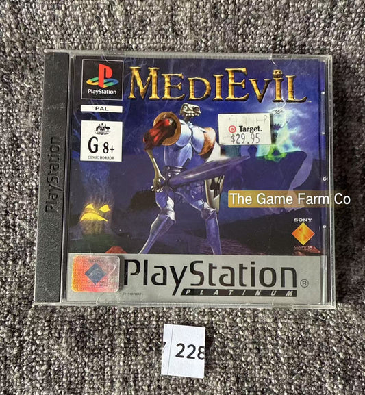 Medievil - Sony Playstation One (PS1) Game