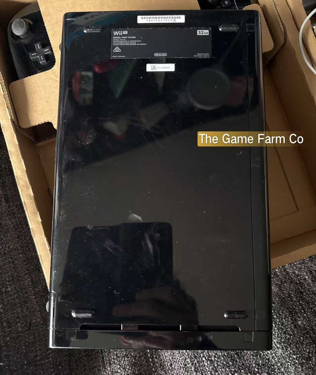 Nintendo Wii U Console Black Premium Pack 32GB Boxed Nintendo Land Bundle In Box