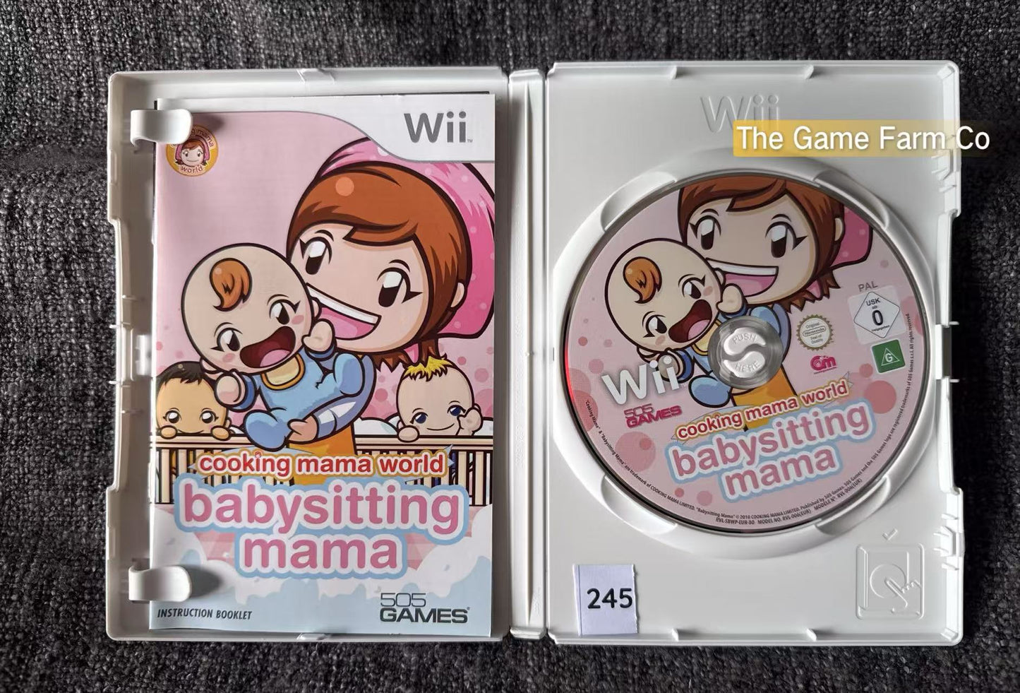 Cooking Mama World Baby Sitting Mama -  Nintendo Wii game