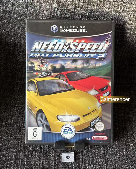 Need For Speed Hot Pursuit 2 Game - Nintendo Gamecube - Pal Version