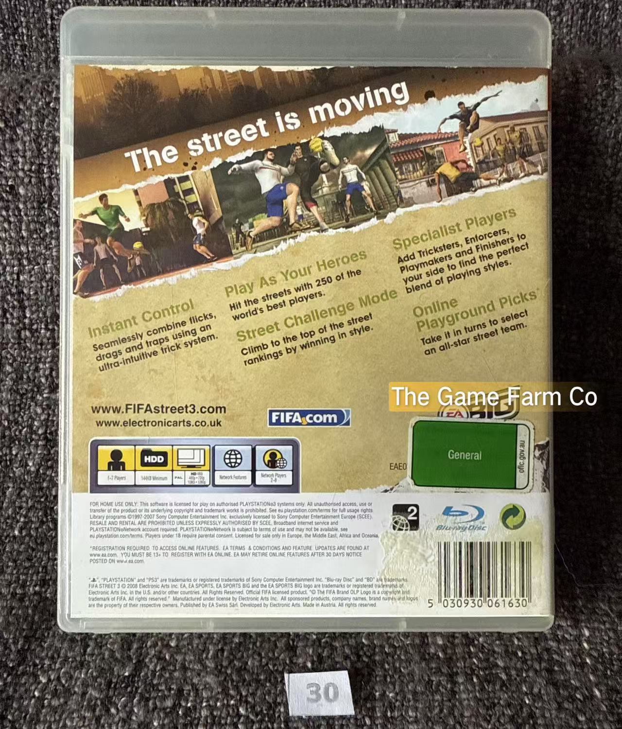 Fifa Streets 3 Game - PS3 - Sony Playstation 3