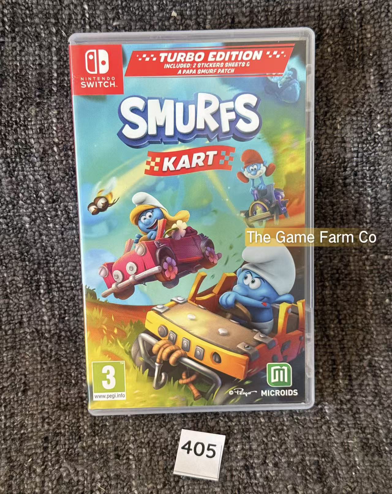 Smurfs Kart Nintendo Switch Physical Game Cartridge PAL Tested Used