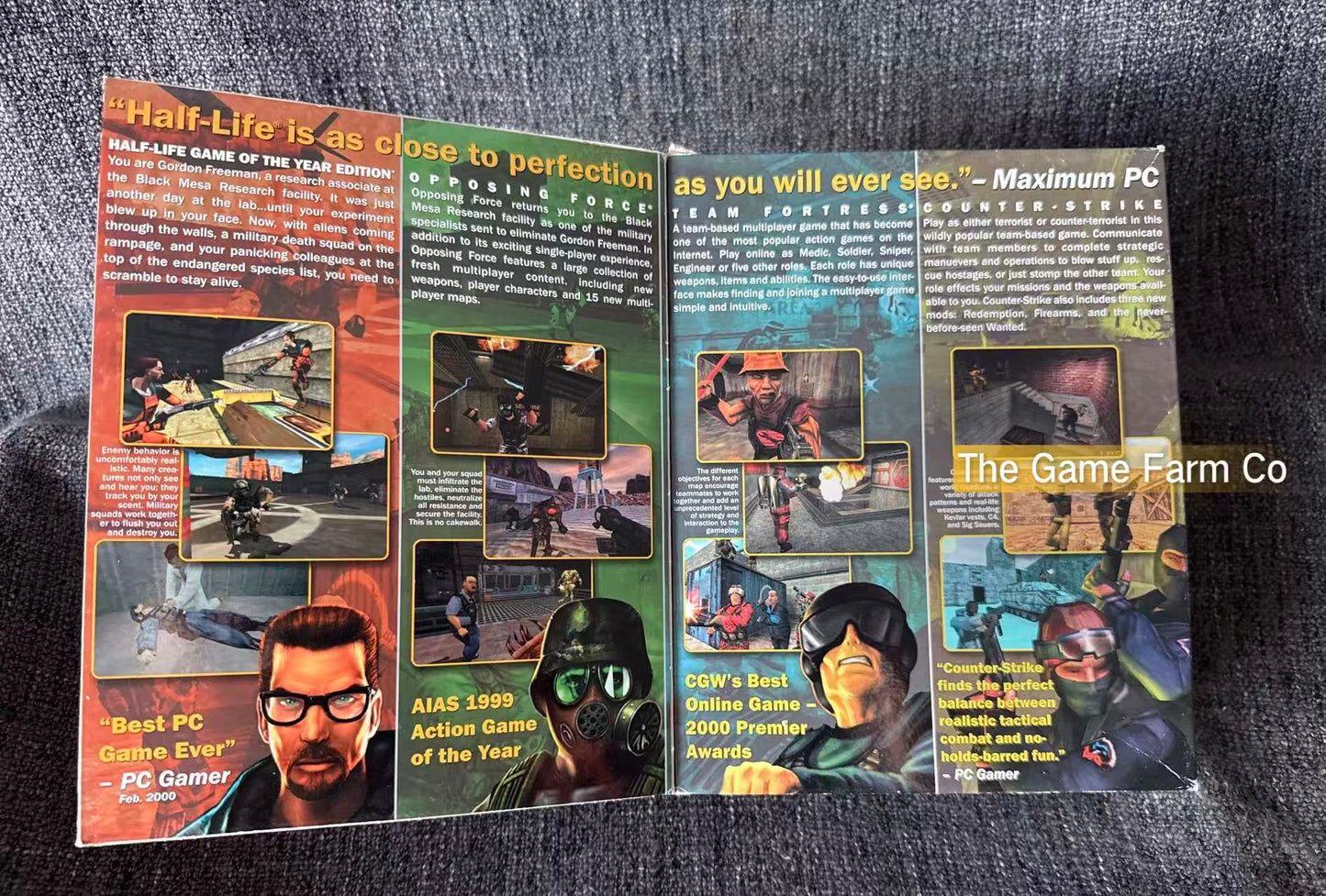 Half-Life Platinum - PC - CD ROM - Big Box