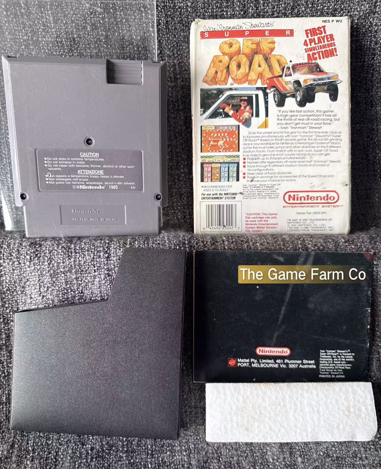 Super Off Road Boxed Game - Nes - Nintendo / Entertainment System - Pal Version