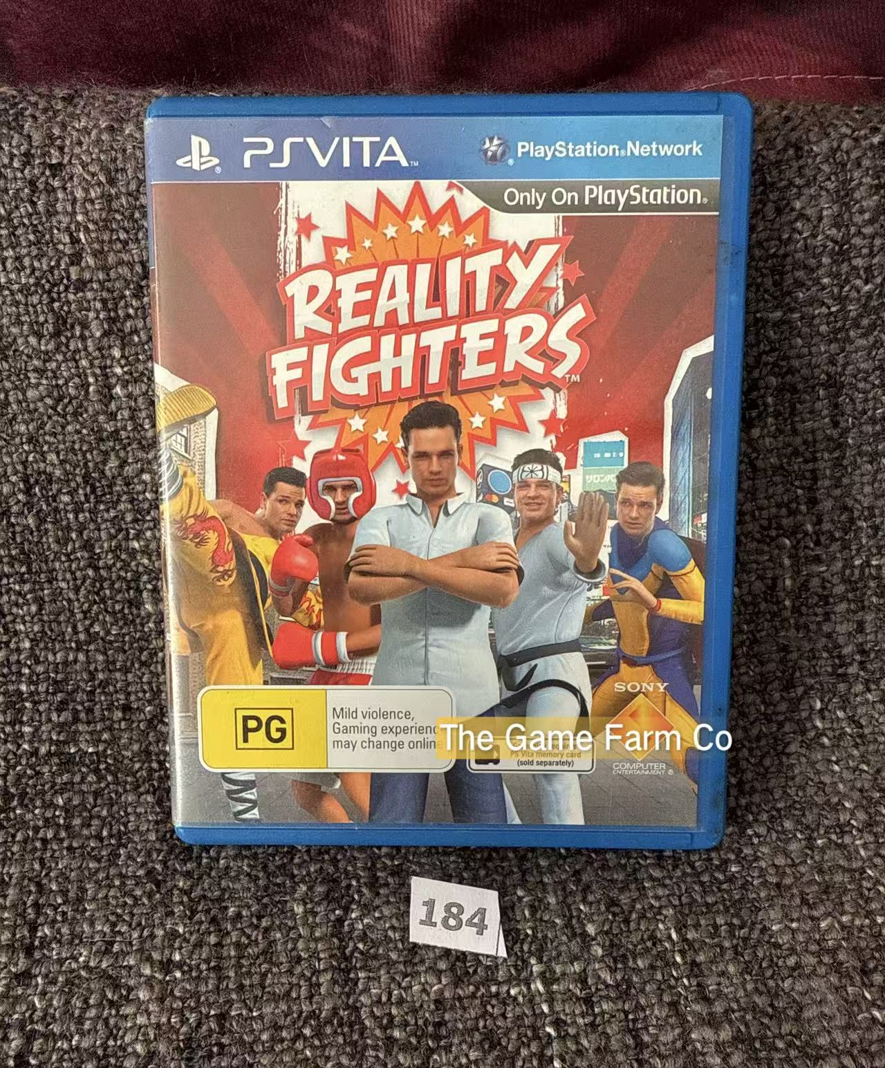 Reality Fighters PS Vita Physical Game CIB AUS Tested Used
