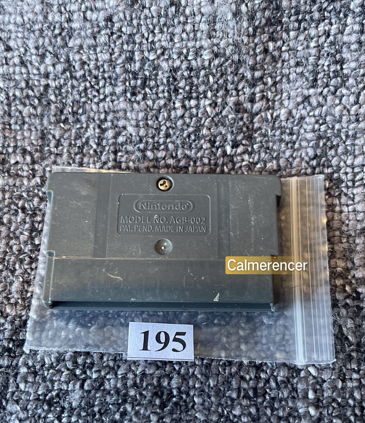 Tekken Advance Game -Nintendo Gameboy Advance Cart GBA - Pal Version