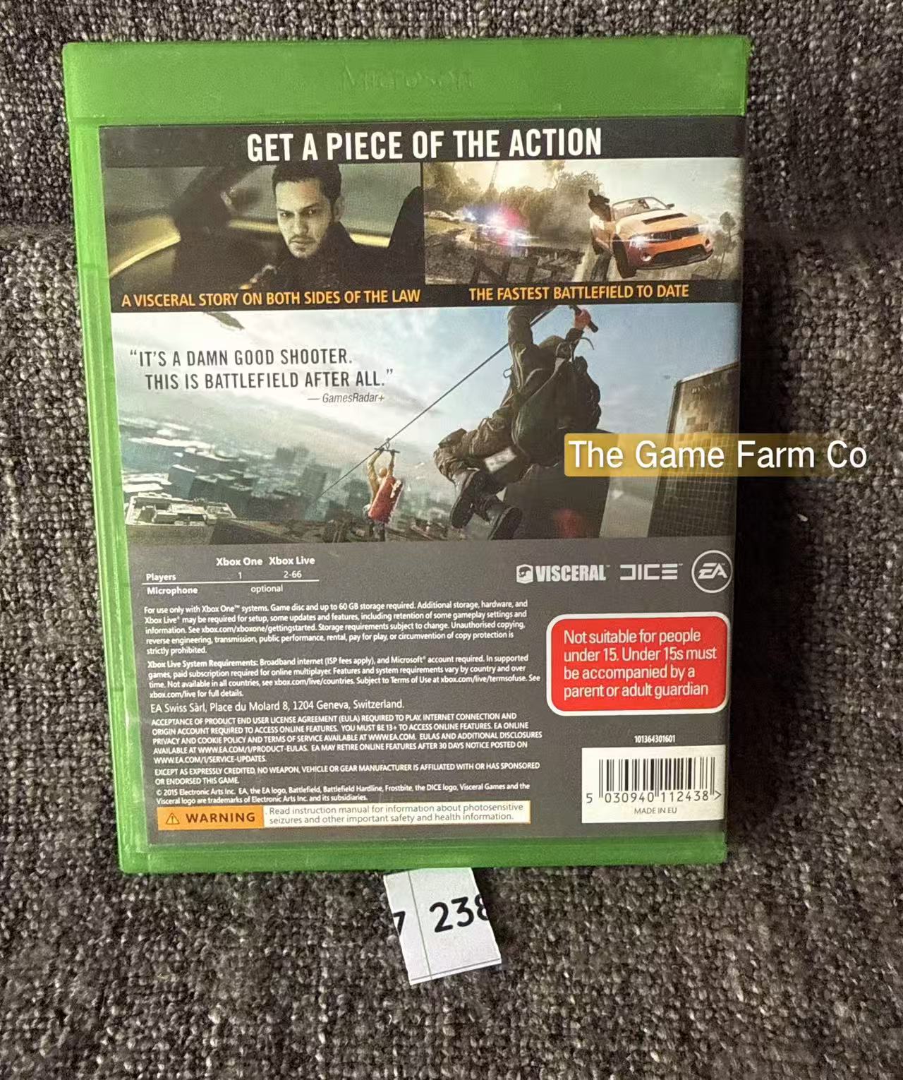 Battlefield Hardline Game - Microsoft Xbox One