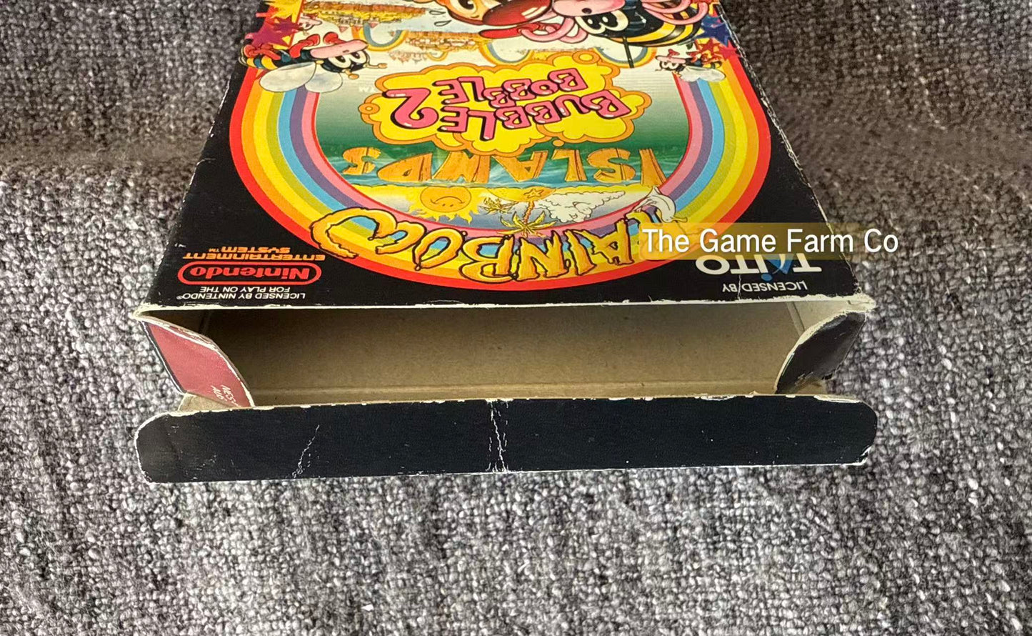 Rainbow Island Boxed Game - Nes - Nintendo / Entertainment System - Pal Version
